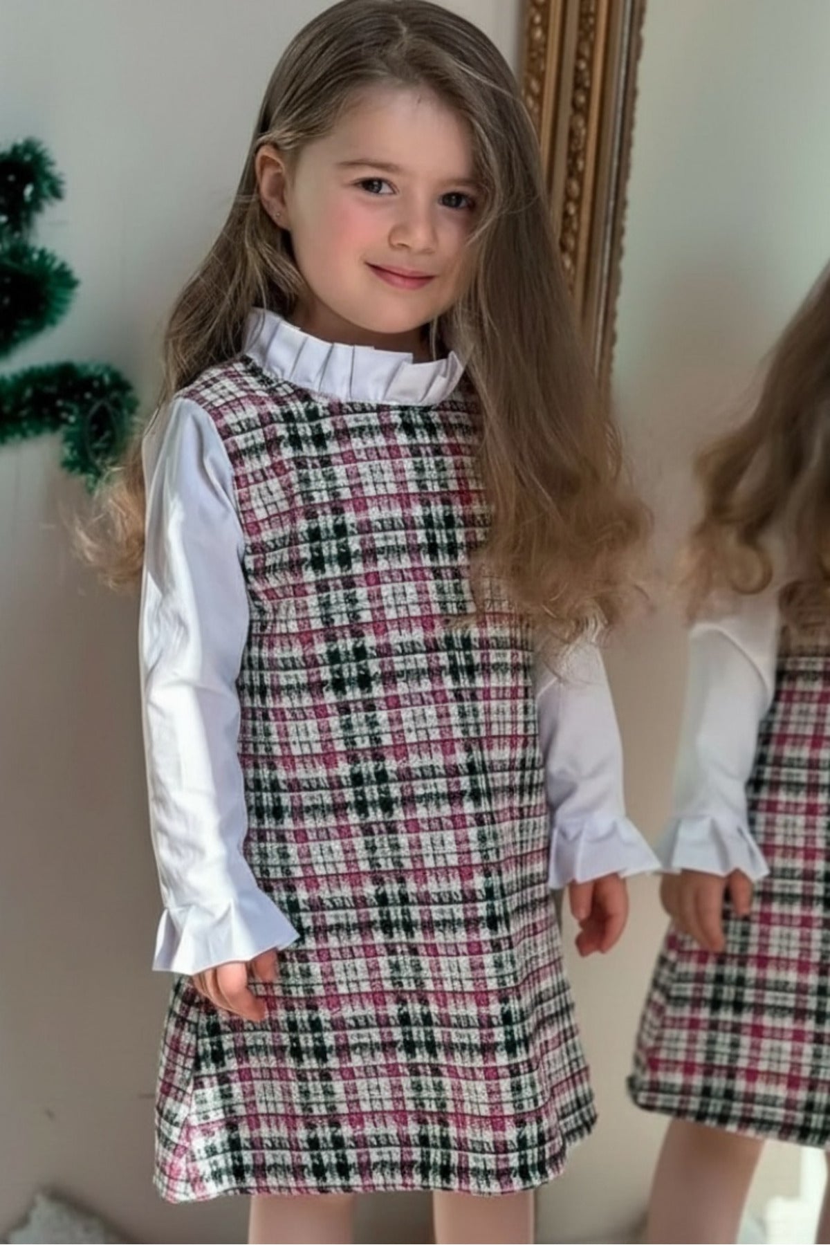 Şanel Kumaş Kız Çocuk Elbise