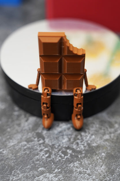 Çikolata Dekoratif Obje - Kahve Köşesi - 7 Cm