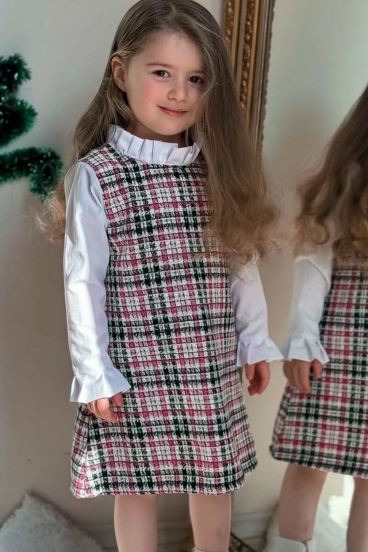 Şanel Kumaş Kız Çocuk Elbise