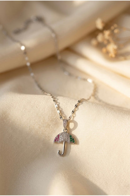 Minimal Teddy Charm kadın Kolye | Paslanmaz Çelik | Kararma Yapmaz Günlük Zarif Kolye