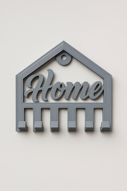 Dekoratif Açılır Kapanır Anahtar Askı Home Detay 15 X 15 Cm