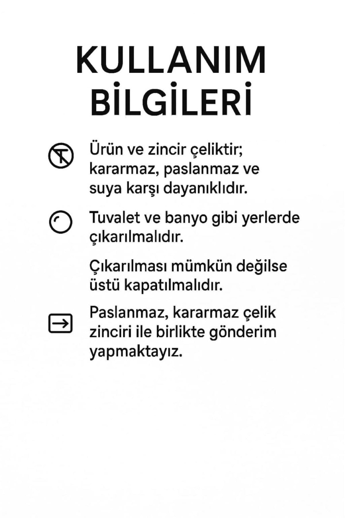 Altın Renk Ashab-ı Kehf Kıtmır Çelik Kolye Paslanmaz Zincir Kararmaz