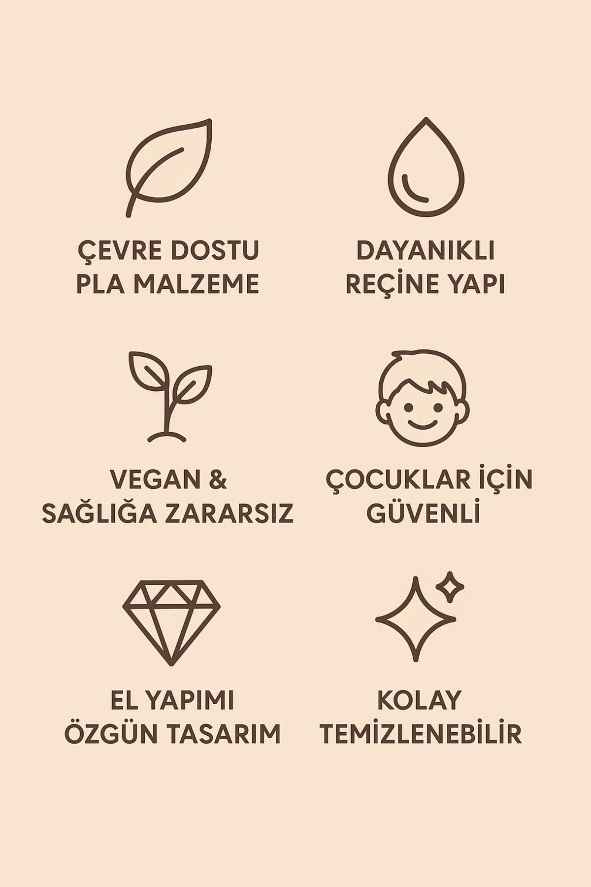 Siyah Fildişi Figürlü Sunumluk Banyo Sabunluk, Kahvaltı Tabağı, Takı Organizeri, Mumluk 15 x 15 cm