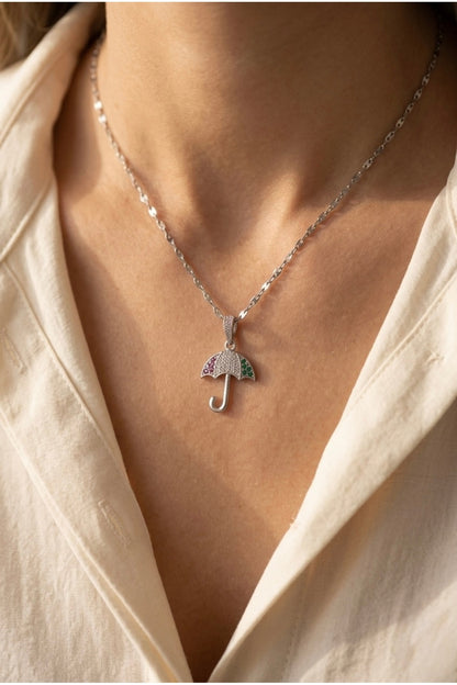 Minimal Teddy Charm kadın Kolye | Paslanmaz Çelik | Kararma Yapmaz Günlük Zarif Kolye